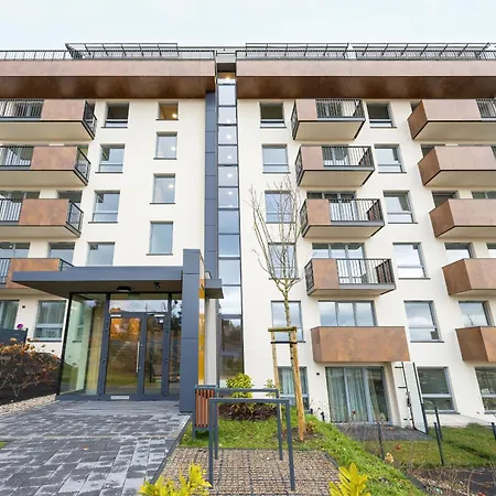 아파트 Unique Szczesliwa With Balcony Parking And Ac By Renters 그단스크